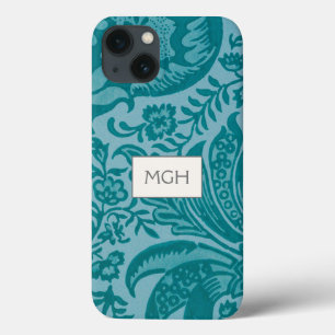 Antik William Morris Teal Grün Botanisch Case-Mate iPhone Hülle