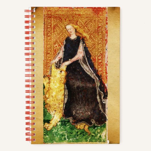 ANTIKABELTAROTE / FORTITUT UND TAROT NOTIZBLOCK (Vorderseite)