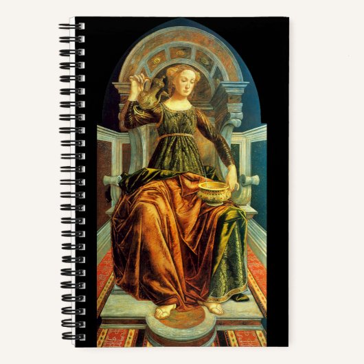 ANTIKABELTAROTE/TEMPERANZ UND FORTITUE NOTIZBLOCK (Vorderseite)