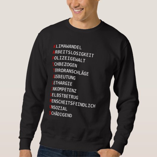 Antikapitalismus Sozialismus Marxismus Lenin Sweatshirt (Vorderseite)