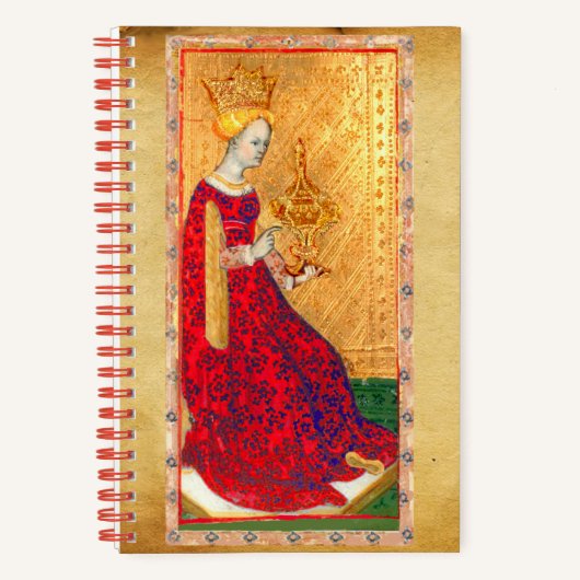 ANTIKAROTEN, KÖNIGKEIT UND KÖNIGKEIT VON KÜHLEN NOTIZBLOCK (Vorderseite)