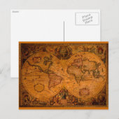 ANTIKARTE POSTKARTE (Vorne/Hinten)