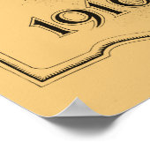 Antike 1916 Omaha Daily Bee Autoteil Poster (Ecke)