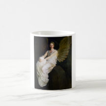 Antike Abbott Handerson Thayer Engelmalerei