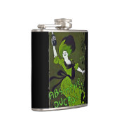 Antike Absinthe-Werbeflasche Flachmann (Rechts)