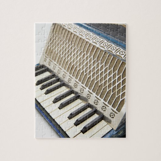 Antike Accordion-Tastatur Puzzle (Vertikal)