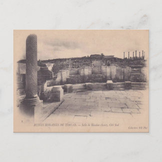 Antike afrikanische römische Ruinen, Timgad Postkarte