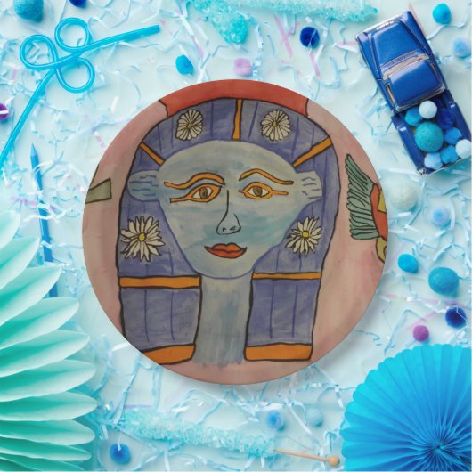 Antike ägyptische Goddess-Teller Pappteller (Party)