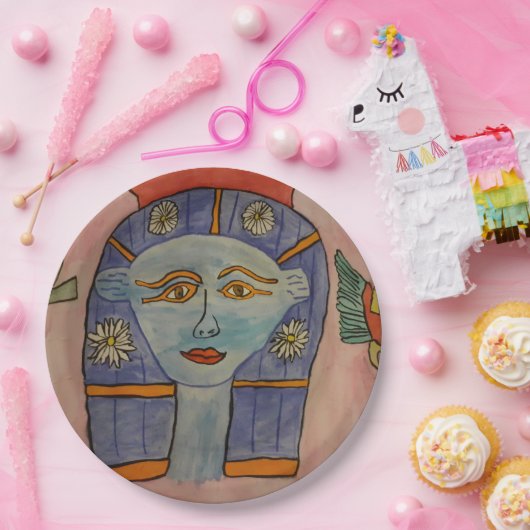 Antike ägyptische Goddess-Teller Pappteller (Party)