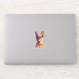 Antike ägyptische Katze Aufkleber