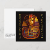 Antike ägyptische König Tutanchamun Gold Burial Ma (Vorne/Hinten)