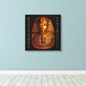 Antike ägyptische König Tutanchamun Gold Burial Ma Leinwanddruck (Insitu (Holzboden))