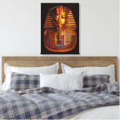 Antike ägyptische König Tutanchamun Gold Burial Ma Leinwanddruck (Insitu (Schlafzimmer))