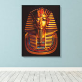 Antike ägyptische König Tutanchamun Gold Burial Ma Leinwanddruck (Insitu (Holzboden))