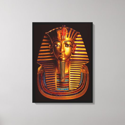 Antike ägyptische König Tutanchamun Gold Burial Ma Leinwanddruck (Vorderseite)