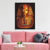 Antike ägyptische König Tutanchamun Gold Burial Ma Leinwanddruck (Insitu (Wohnzimmer))