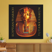 Antike ägyptische König Tutanchamun Gold Burial Ma Leinwanddruck (Insitu (Wohnzimmer))