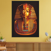 Antike ägyptische König Tutanchamun Gold Burial Ma Leinwanddruck (Insitu (Wohnzimmer))