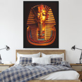 Antike ägyptische König Tutanchamun Gold Burial Ma Leinwanddruck (Insitu (Schlafzimmer))