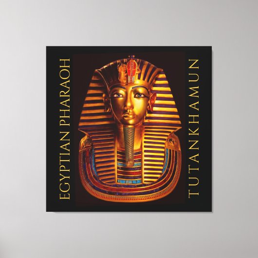 Antike ägyptische König Tutanchamun Gold Burial Ma Leinwanddruck (Vorderseite)