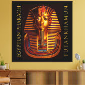 Antike ägyptische König Tutanchamun Gold Burial Ma Leinwanddruck (Insitu (Wohnzimmer))