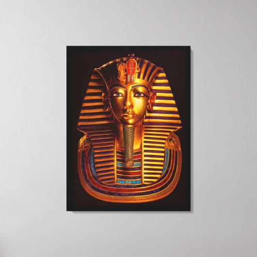 Antike ägyptische König Tutanchamun Gold Burial Ma Leinwanddruck (Vorderseite)