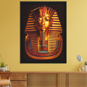 Antike ägyptische König Tutanchamun Gold Burial Ma Leinwanddruck (Insitu (Wohnzimmer))
