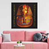 Antike ägyptische König Tutanchamun Gold Burial Ma Leinwanddruck (Insitu (Wohnzimmer))
