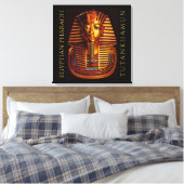 Antike ägyptische König Tutanchamun Gold Burial Ma Leinwanddruck (Insitu (Schlafzimmer))