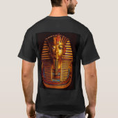 Antike ägyptische König Tutanchamun Gold Burial Ma T-Shirt (Rückseite)