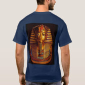 Antike ägyptische König Tutanchamun Gold Burial Ma T-Shirt (Rückseite)