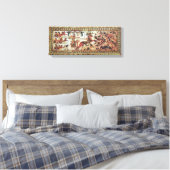 Antike ägyptische Kunst Leinwanddruck (Insitu (Schlafzimmer))