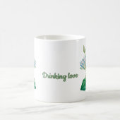 Antike ägyptische Lotusblume Kaffeetasse (Mittel)
