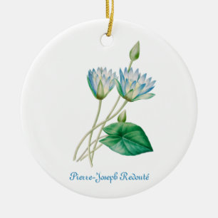Antike ägyptische Lotusblume Keramik Ornament