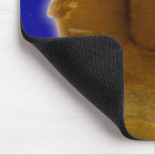 Antike ägyptische Sphinx im Gizeh Art Design Mousepad (Ecke)