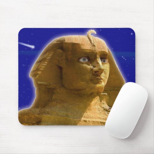 Antike ägyptische Sphinx im Gizeh Art Design Mousepad (Mit Mouse)