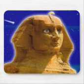 Antike ägyptische Sphinx im Gizeh Art Design Mousepad (Vorne)