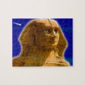 Antike ägyptische Sphinx im Gizeh Art Design Puzzle (Horizontal)