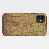 Antike ägyptische Tempelmauer Kunst Case-Mate iPhone Hülle (Rückseite (Horizontal))