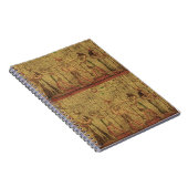 Antike ägyptische Tempelmauer Kunst Notizblock (Rechte Seite)