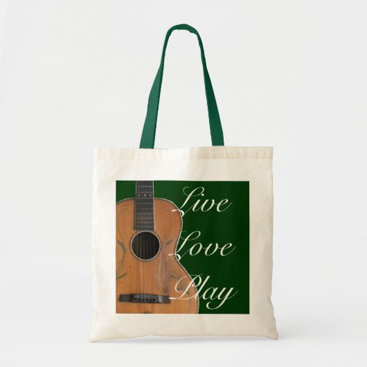Antike akustische Gitarre Tasche (Vorne)