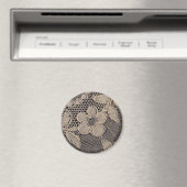 Antike Alencon-Spitze Magnet (In Situ (Geschirrspüler))