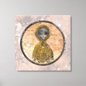 Antike Alien Leinwanddruck (Vorderseite)