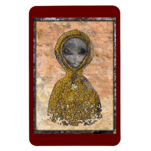 Antike Alien Magnet