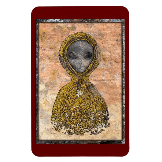 Antike Alien Magnet (Vertikal)