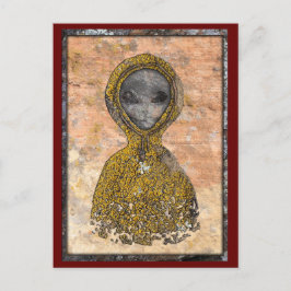 Antike Alien Postkarte