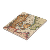 Antike Alte Karte Inspiriert (10) Fliese (Seite)