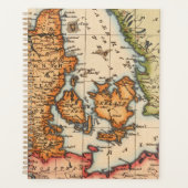 Antike Alte Karte Inspiriert (10) Planer (Vorderseite)