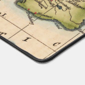 Antike Alte Karte Inspiriert (10) Schreibtischunterlage (Ecke)