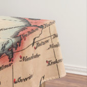 Antike Alte Karte Inspiriert (10) Tischdecke (Beispiel)